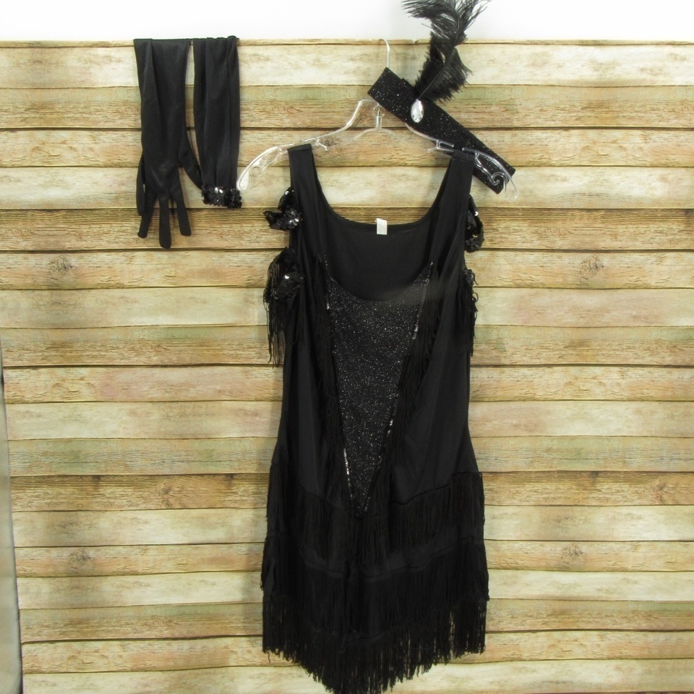 Flirty Flapper Costume Adult 6-8